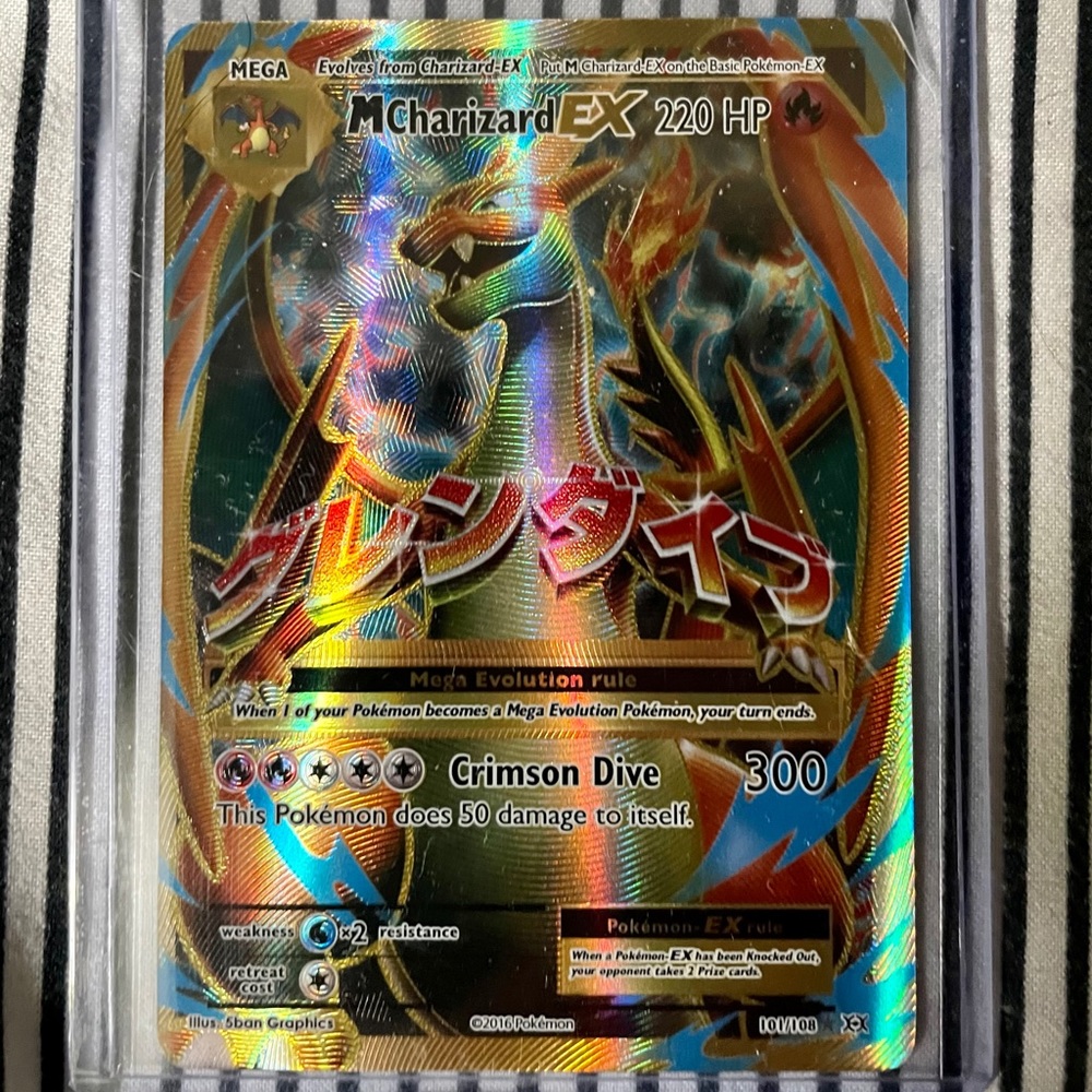 Mega Charizard EX Full Art Mint Pokémon Card